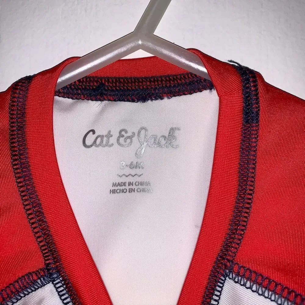Cat‎ & Jack Rash Guard Top Baby Boy 3-6M